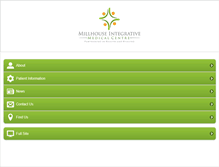Tablet Screenshot of millhousemedical.co.nz
